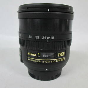 【0430n Y10368】Nikon DX AF-S NIKKOR 18-70mm 1:3.5-4.5G ED ニコン カメラレンズ フード付きの画像4