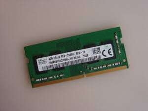 ***[ postage included ]SK Hynix PC4-2666V 4GB SODIMM S/N 5281F491 ***