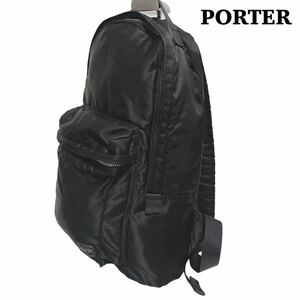 美品 PORTER ポーター　タンカー　ミニリュック　バックパック　黒 ブラック 男女兼用 ユニセックス 通勤通学 