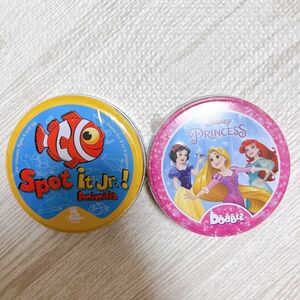 新品Spot it！ 2点　ドブル　カードゲーム　ディズニープリンセス　動物