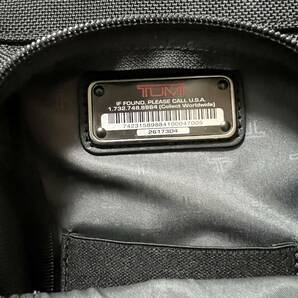 1円【美品】TUMI Alpha Compact Laptop Brief Pack リュック 大容量 ビジネス バックパック 米国tumi 26173D4 ブラック A4 多機能の画像9