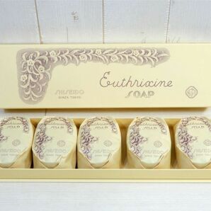 未開封 資生堂 花椿 石鹸 石けん Euthrixine Soap オイトリキシンソープ 10個 110g 復刻 ◯ 【3777ko】の画像3