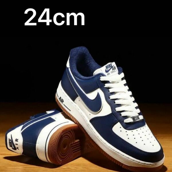 AIR FORCE 1 LOW "COLLEGE PACK NAVY WHITE" DQ7659-101 24cm エアフォース1