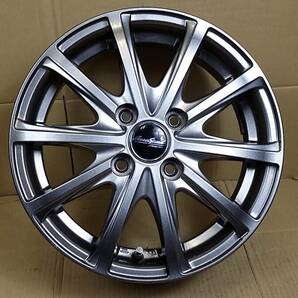 ☆MANARAY SPORT Euro Speed 14×4.5J +45 100-4H 4本 ムーヴ タント ミラ ウェイク キャンバス ワゴンR デイズ NBOX アルト ラパン等☆の画像4