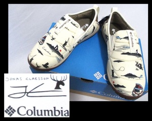 【044-270】Columbia JONAS CLEAESSON★新品防水素材スニーカー/23㎝