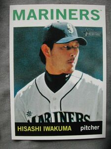 13ToppsHeritage#122 Hisashi Iwakuma（岩隈久志）