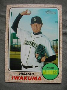 17ToppsHeritage#327 Hisashi Iwakuma（岩隈久志)