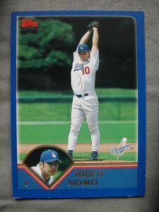 03Topps#93 Hideo Nomo（野茂英雄）