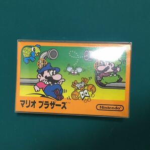 新品 マリオブラザーズ 小箱 ファミコン famicom mario bros の画像1