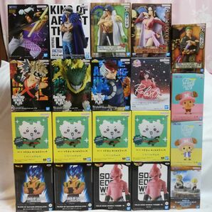 【新品未開封】ワンピース ヒロアカ ドラゴンボール ウマ娘　フィギュア 20個まとめ売り