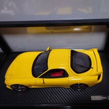 Mazda RX-7 （FD3S） Mazda Speed Aspec Yellow （Scale） （1/18スケール IG0294）_画像1