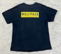 ROTTWEILER　ロットワイラー　WOLFPACK　半袖　Tシャツ　ボックスロゴ　GILDAN　メンズ　XLサイズ　ブラック　_画像2