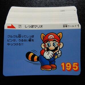 スーパーマリオブラザーズ3 カードダス 41/42種セット（BANDAI1989年製）の画像8