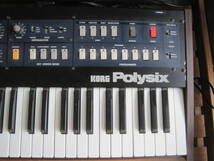 KORG(コルグ)Polysix PS-6 ポリシックス★名機 アナログシンセサイザー ビンテージ 中古品 ジャンク★ソフトケース付_画像4