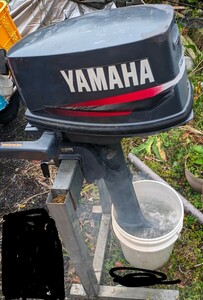 大分発　YAMAHA Yamaha　船外機　5馬力　6E3K engine　2 stroke　engine絶good condition　補機