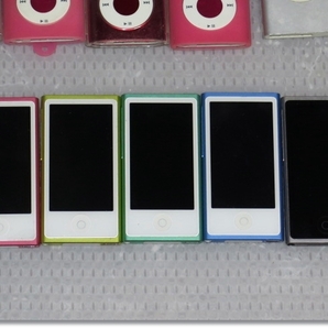 Appleアップル◆iPod nano「A1446」第7世代×5台/iPod classic「A1238/160GB」「A1136/30GB」iPod touch「A1421」など歴代ipod３０台セットの画像3