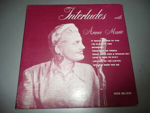 MEGA RARE 10inch 極美品★Anna Marie/Interludes★米 VESTA orig 