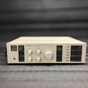 H737 PIONEER A-570 Pioneer pre-main amplifier thin type machine MC correspondence manual attaching 80 period domestic production Vintage machine Junk 