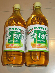 タマノイ　ヘルシー穀物酢　900ml×2本　酢