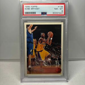 【 PSA 8 】 Kobe Bryant RC 1996-97 Topps NBA