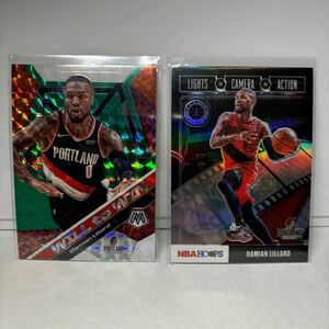 2枚セット Damian Lillard Holo Prizm パラレル 2019-20 Panini NBA