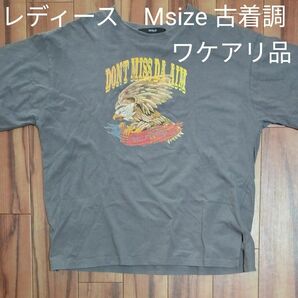 古着調　半袖　 Tシャツ　 ビンテージ調　M