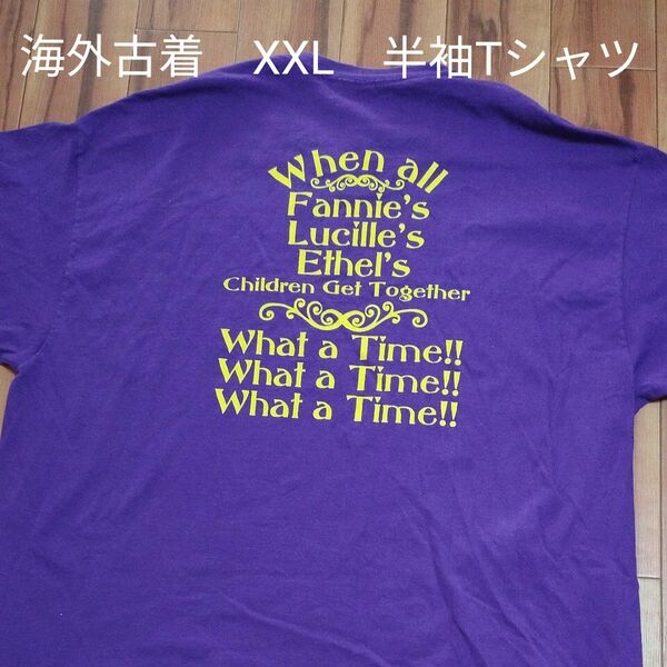 海外古着　半袖　Tシャツ　XXL