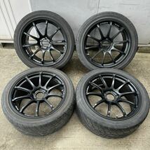 YOKOHAMA ADVAN Racing RS2 18インチ 8.5J +40 PCD114.3 5H GVB GRB WRX RX-7 FD3S GRヤリス ランエボ CT9A ランサー_画像1