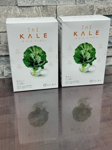  cue rhinoceros The * kale + bee mitsu powder form 7g×30ps.@2 box set best-before date 2025.6 unopened!