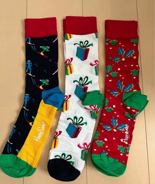 ハッピーソックス Happy Socks メンズ3足セット