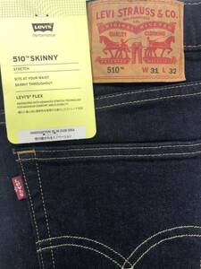 ■新品★W31★Levi's510 SKINNY STRETCH★055100692★510スキニー★