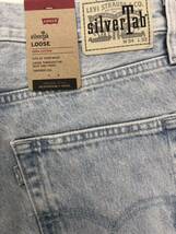 ■新品★w34 L32★Levi's silver Tab LOOSE★シルバータブ　ルーズ■_画像1