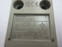 102 OMRON 小形リミットスイッチ D4CC-1001_画像4