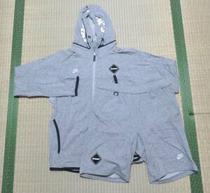 【上下セット】NIKE FCRB SWEAT FZ VENTILATION HOODY & SWEAT SHORT PANT FC REAL BRISTOL F.C.R.B.ナイキ