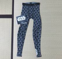 【約40%OFF】新品 C3fit フュージョンロングタイツ M 黒 3F05520S ダースベイダー スターウォーズ　starwars_画像1