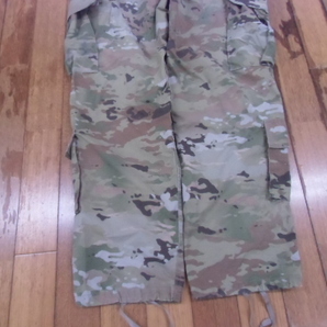 26-J ミリタリー サバゲー コンバット 米軍放出品 迷彩服 作業服 防虫素材 US ARMY マルチカム カーゴパンツ パンツ ズボン M-R W約94㎝の画像9