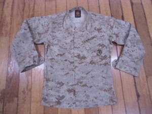 U12 ミリタリー サバゲー 米軍放出品 MARINE USMC 海兵 防虫 迷彩服 作業服 ジャケット シャツ アメカジ カモフラ コンバット コスプレ S-S