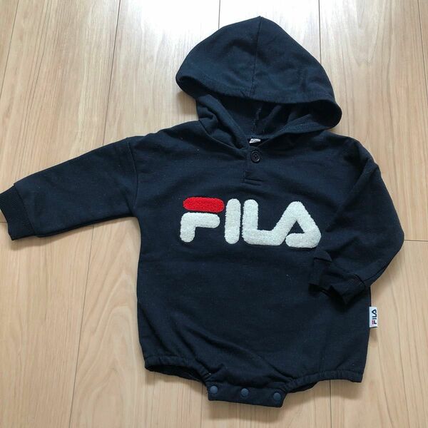 ロンパース パーカー　80 fila 男の子　女の子　ベビー