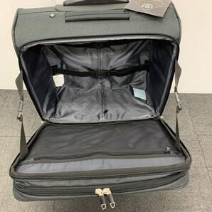 新品 スーツケース キャリーバッグ WELLINGTON PLUS 軽量 ネーム入れ付き ダークグレー 灰色 tabyキャリー007の画像6