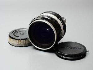 H034. NIKON ニコン NIKKOR-H Auto 1:3.5 f=2.8cm マニュアル単焦点レンズ 美品 日本光学