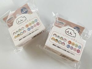 新品★キャンドゥ Cando ハチワレ うさぎ ちいかわ シーサー モモンガ くりまんじゅう ラッコ カニちゃん 古本屋 ロールシール セリア★