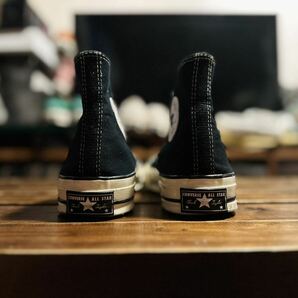 コンバース chuck Taylor チャックテイラー ct70 オールスター CONVERSE 三ツ星 ハイカット HI ALLSTAR ブラック 27.0の画像4