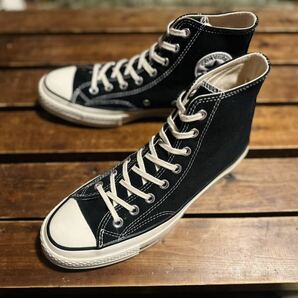 コンバース chuck Taylor チャックテイラー ct70 オールスター CONVERSE 三ツ星 ハイカット HI ALLSTAR ブラック 25.5 黒の画像2