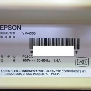 【汎用リボン新品】EPSON / ドットプリンター VP-4300 / USB / ネットワーク LAN 付き / 印刷動作確認済み / No.T473の画像7