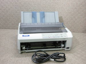 EPSON / ドットプリンタ / VP-880 / 後トレイ付き / 印字確認済み / No.T997