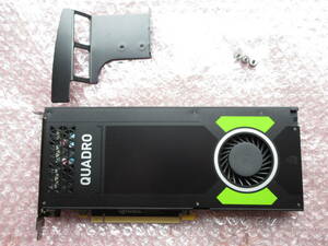 nVIDIA / Quadro P4000 / GDDR5 8GB / DisplayPort 1.4対応コネクタ ×4系統出力 / 動作確認済み / No.T467