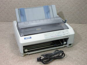 EPSON / ドットプリンタ / VP-880 / 後トレイ付き / 印字確認済み / No.T998