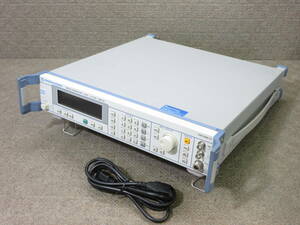 【※画面難有り】Rohde & Schwarz / Signal Generator SML03 (9kHz〜3.3GHz) / OPTION (SML-B1)(SML-B3)(SML-B5) / 信号発生器 / No.V043