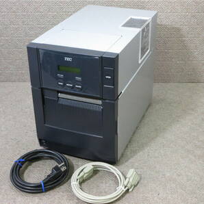 東芝テック / TEC バーコードプリンタ / B-SA4TM-TS15-R (B1.9) / カッター付き / 印字確認済み / No.T987の画像1