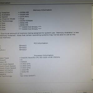 DELL Precision 3420 Workstation (Win11認証済み) / Xeon E3-1225v5 3.30GHz / SSD 512GB / 16GB / Quadro k420 / No.V020の画像5